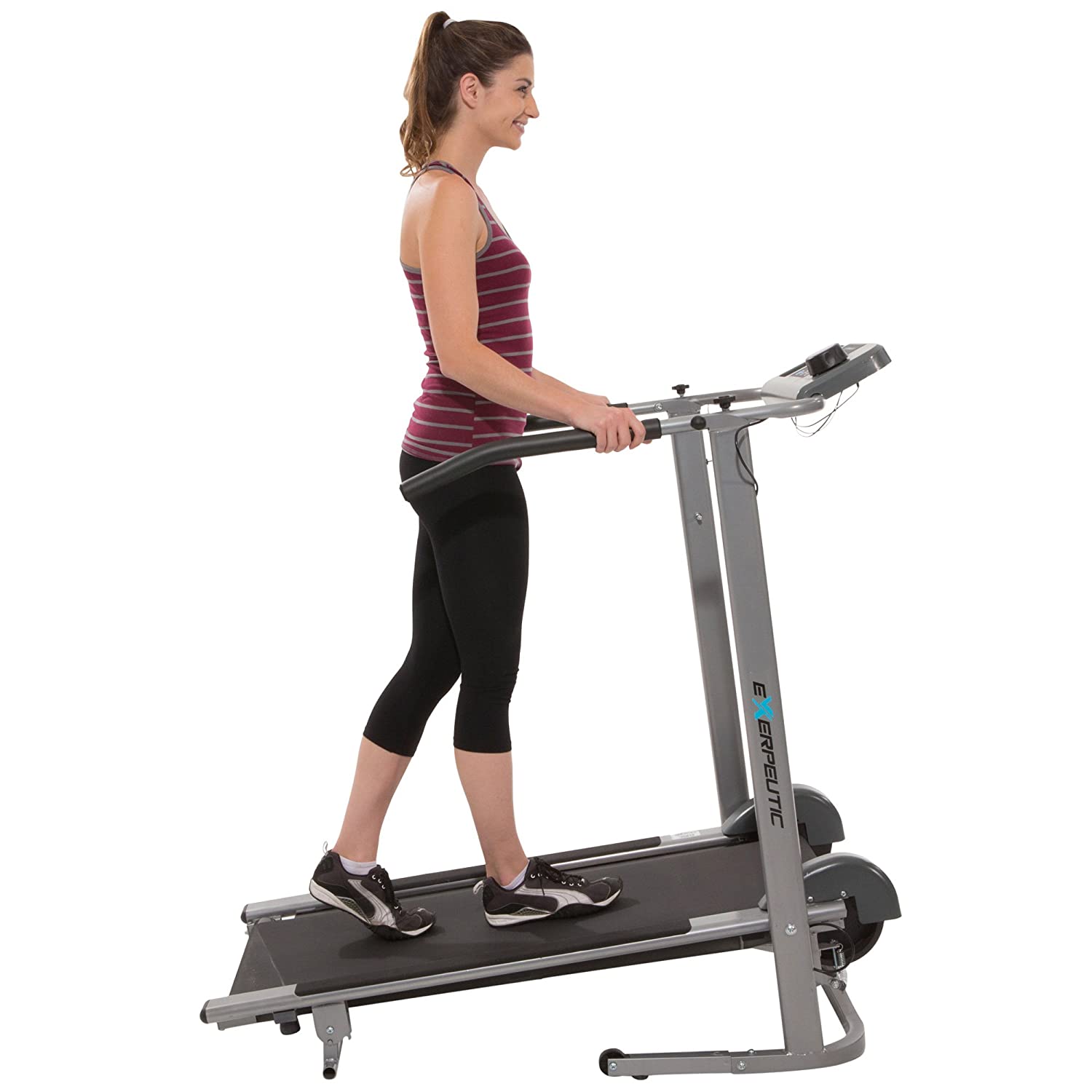 Exerpeutic 410T Treadmill with 7″ Kneading Springs