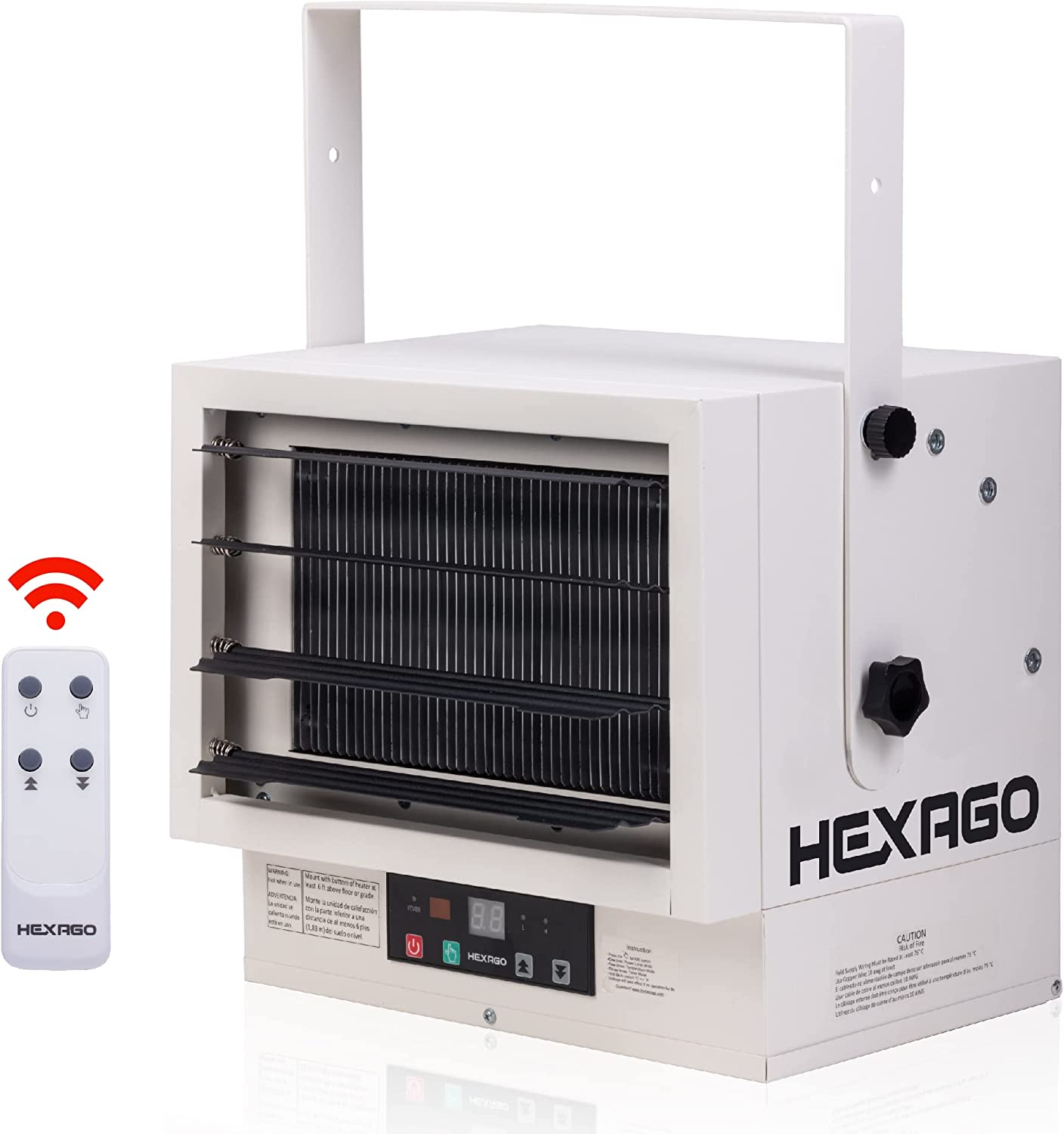 HEXAGO 7500W Industrial Indoor 240V Electrical Garage Heater