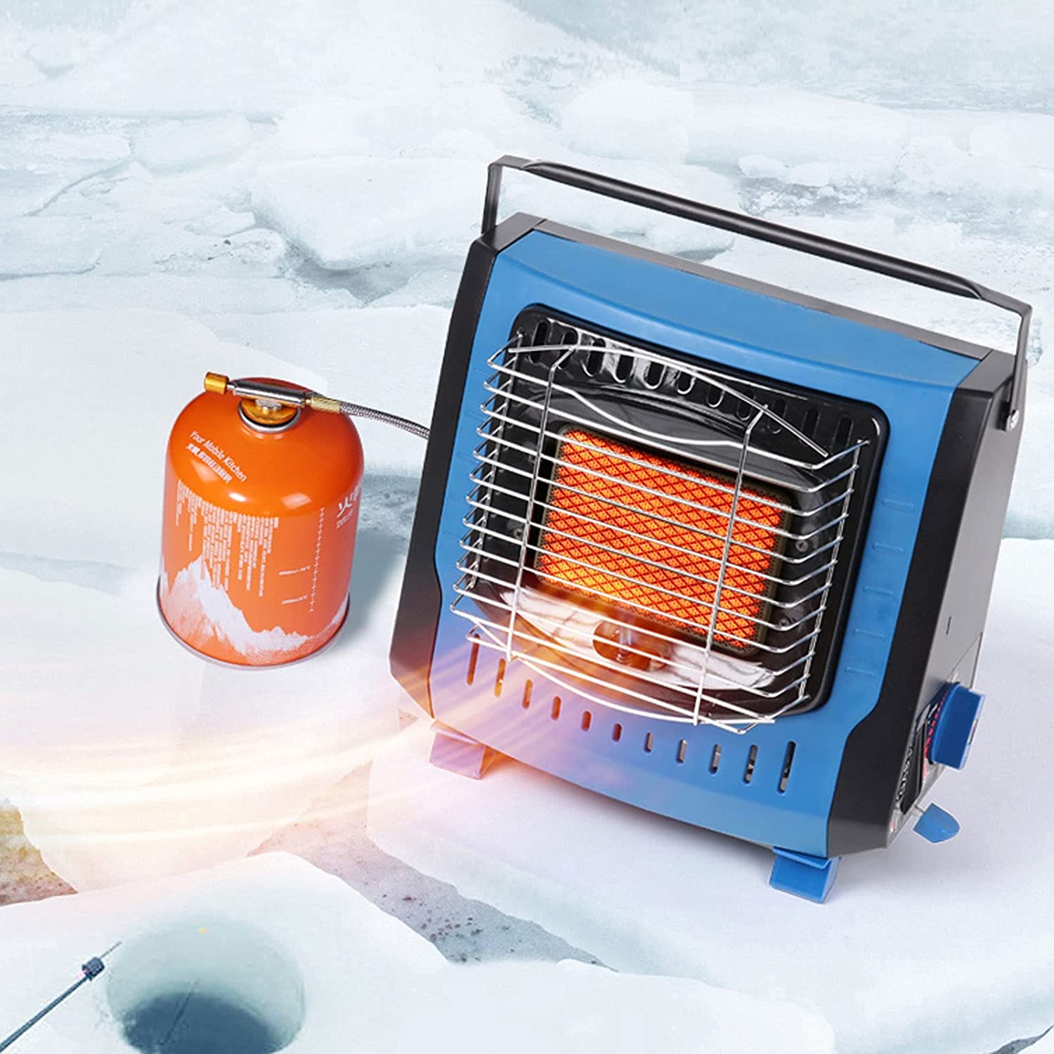 Travelo Portable Gas Heater for Garage and Outdoor Use