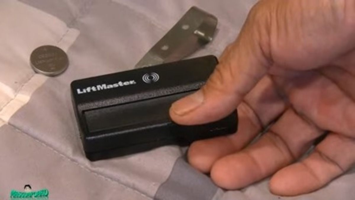 How To Change The Battery On A Garage Door Opener Remote LiftMaster