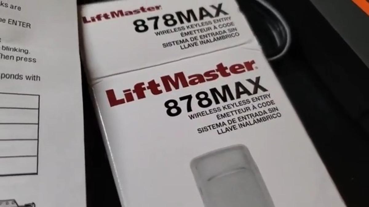 How to Install a Liftmaster Remote Keypad