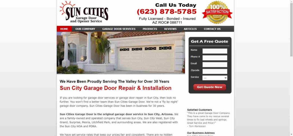 Sun City Garage Door Service