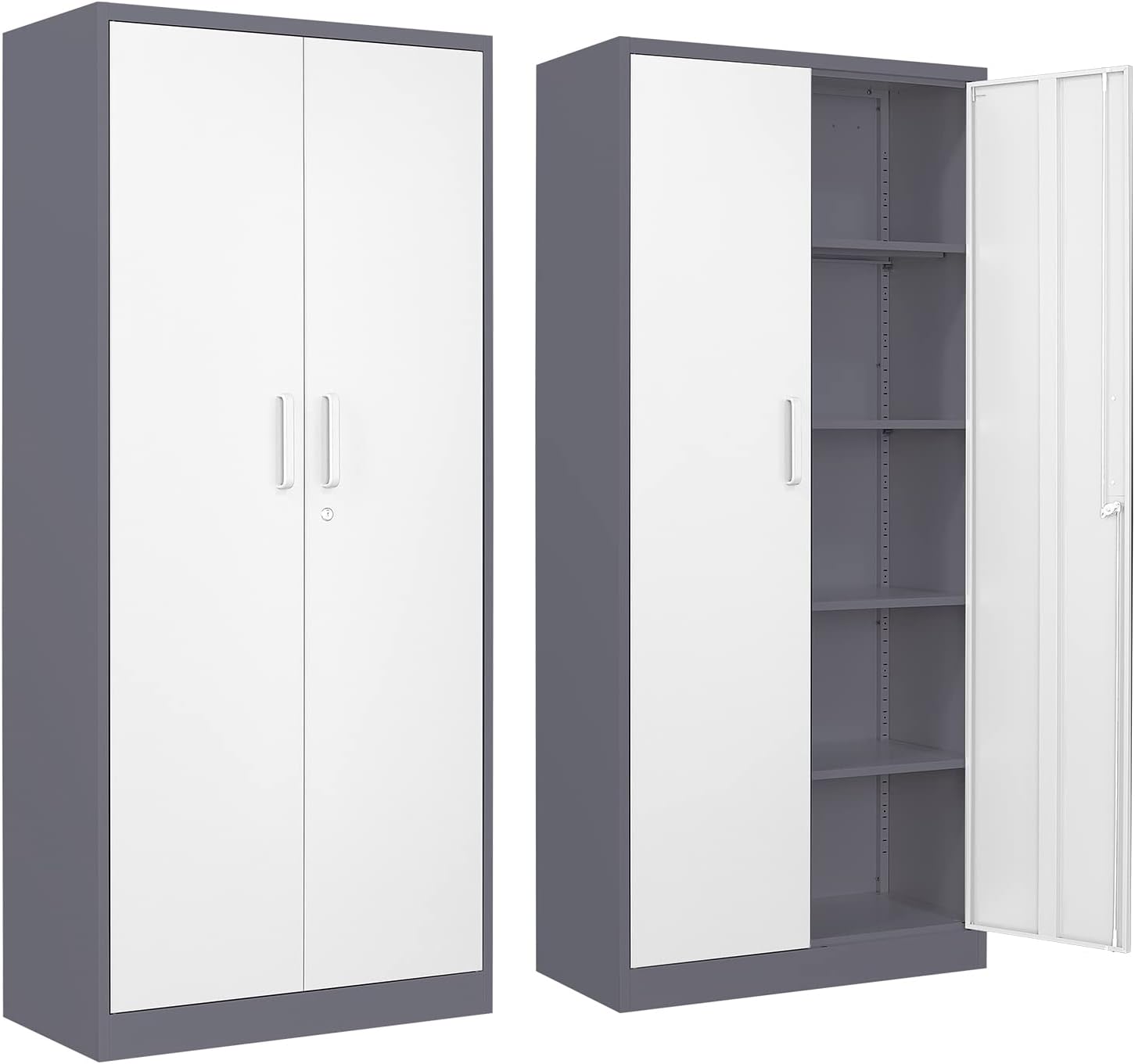 Yizosh Metal Garage Storage Cabinet