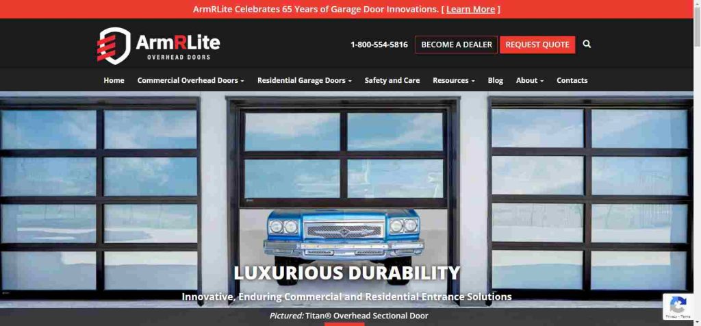 Luxury Garage Doors by ArmRLite Modern Durable High End Designs